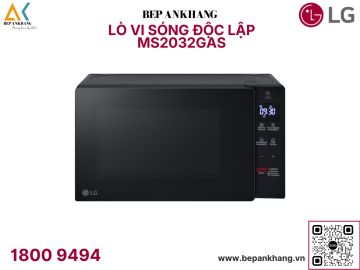 Lò Vi Sóng LG NeoChef™ 20l màu Đen MS2032GAS